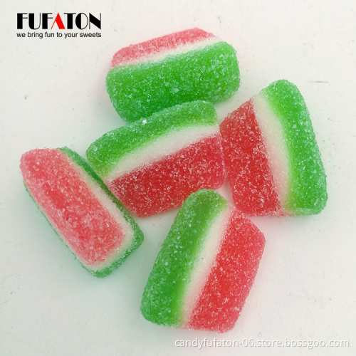 Delicious Funny Fruit Shape gummy candy for children